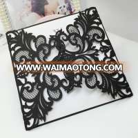 India Eco Friendly Cheap Chinese Wedding Laser Cut Invitation Card Wedding Invitation Card