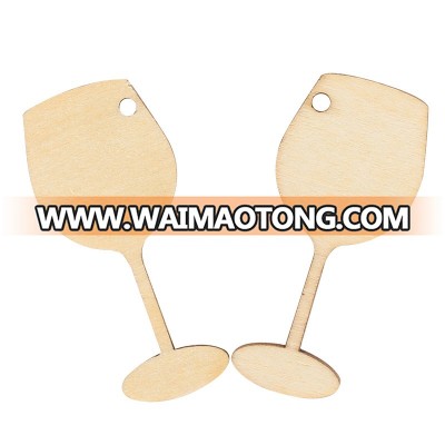 China Supplier Wood Luggage Hang Tag Custom Logo Hot Sell Wood Tag Hangtag